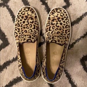 Rothy’s leopard sneakers sz9